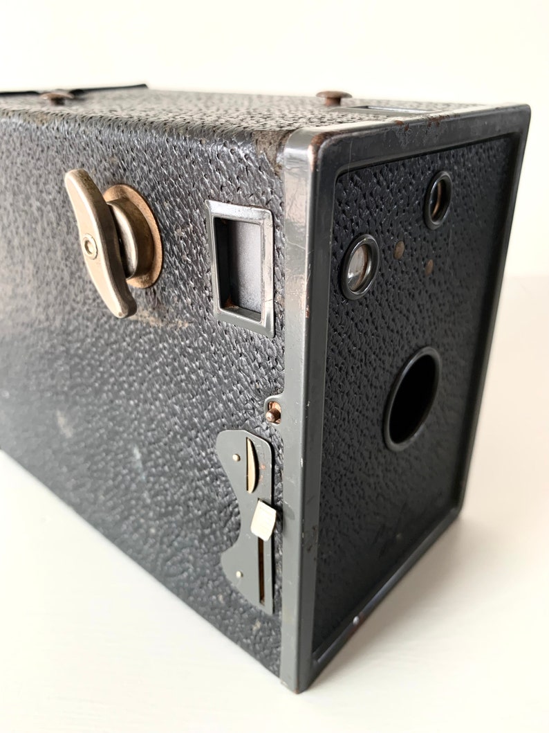 Vintage 30s Agfa Ansco D6 Cadet Box Camera Etsy
