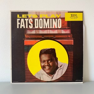 Vintage 50’s “Let’s Play” Fats Domino Album, Mono LP, Record, First Pressing