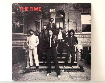 Premier LP vinyle éponyme de The Time - Pressage original de 1981