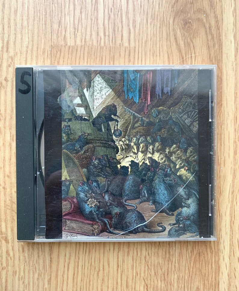 Rare Vintage Punk Music Compilation CD, “Rat Music for Rat People Vol.1,2&3”, Used, 80’s