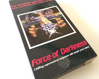 Cassette VHS « Force of Darkness » (1985), AFC Home Video, Mel Novak, film d'horreur des années 80