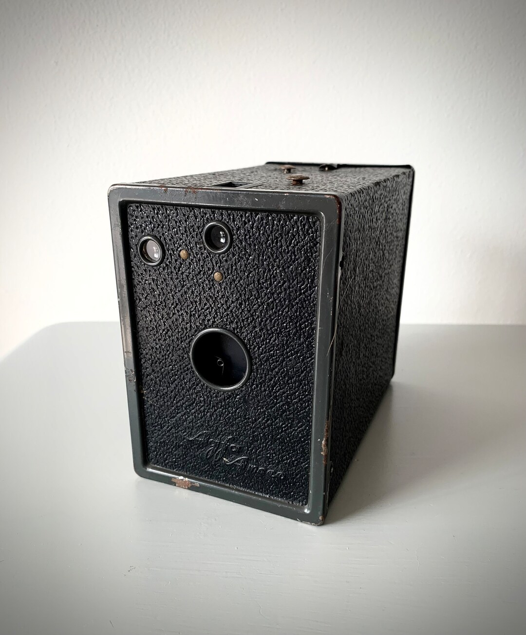 Vintage 30s Agfa Ansco D6 Cadet Box Camera Etsy