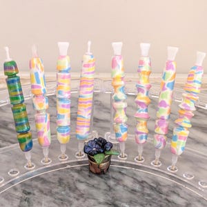 Diamond Painting Pen, Polymer Clay, Small 5 inches Drill Pens, Lightweight And Unique, E Painter Compatible, Sweet Funfetti Series
