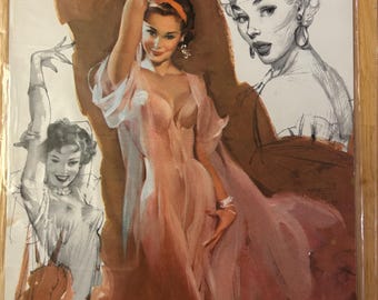 Al Buell Pinup art