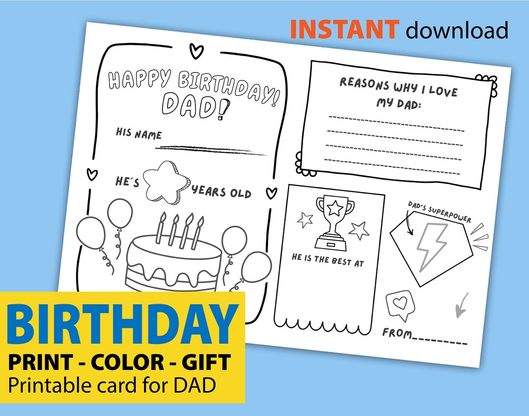 Happy Birthday Dad Coloring Page - Il 1080xN.4655938829 39mw 