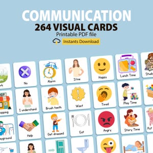 Cartões de Comunicação PECs para Imprimir, Comunicação no Autismo, Cartões de Comunicação, Comunicação Não Verbal, Autismo para Imprimir, Comunicação PECs