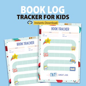 Summer Reading Chart Printable, Reading Reward Chart, Summer Reading Log, Reading Log for Kids, Kids Reading Chart, Kids Reading Tracker
