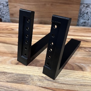 Compact 2U Studio Equipment Rack Pair, 4-Inch Table Stand - 3D Printed, Ideal for DJ, Audio, Network, IT Gear - Desktop Organizer + Hardware