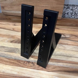 3D Printed 3U Studio Gear Rack Pair - Compact 4-inch DJ Audio, Network, IT Desktop Table Stand for Organizing Studio Equipment + Hardware