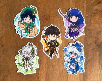 Genshin Archon Stickers