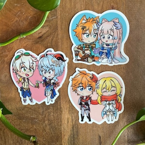 Genshin Ship Stickers