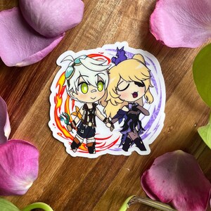Genshin Ship Sticker - Fischnett