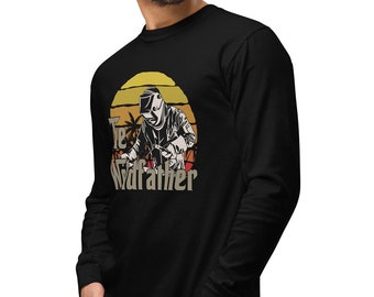 Weldfather Long Sleeve Shirt: Retro Welder Gift
