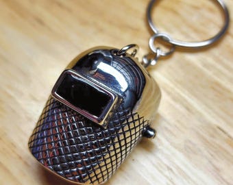 Welding Hood Keychain, 316L Stainless Steel, Welder Gift, Graduation Gift, Weld Gift, Welding Accessory, Dad Gifts, Welder Gifts