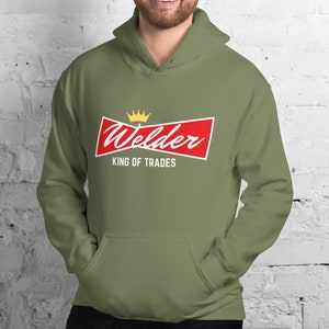 Welder Hoodie, King of Trades, Welder Gifts, Welder Wife, Welder Christmas Gift, Welder Nation, Welder, Welder Sweatshirt, Girl Welder