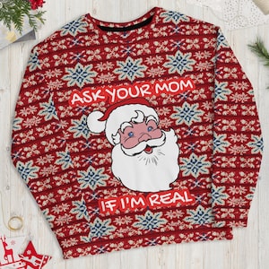 Ugly Christmas Sweater, Christmas Gift, Ugly Sweater, Ugly Sweater Party, Ugly Christmas Shirt, Funny Ugly Christmas Sweater, Unisex Sweater