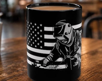 Welder Mug, Welder Gift, Ceramic Mug, Dad Gift, Welder Nation, US Welder, Welder Dad, Only Welders, American Welder, Welder Wife