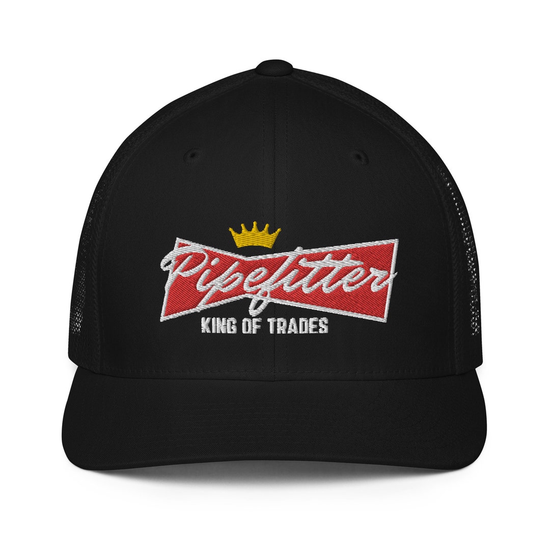 Pipefitter Hat, Flexfit® Hat, King of Trades, Pipefitter Gift, Union ...