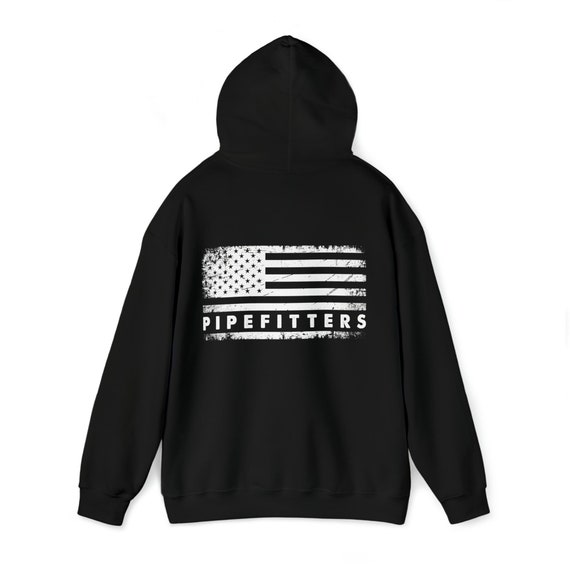 Union Proud American Flag Pipefitter Shirt Union Proud American Flag Pipefitter Shirt