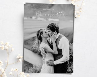 Unique DIY Save The Date Card, Simple Save The Date Wedding Ideas