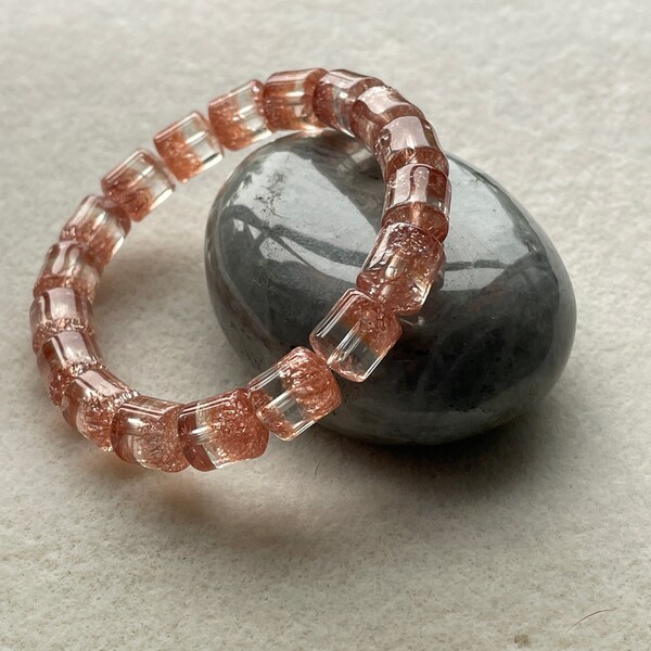 Bracelets, Natural Crystal Beads