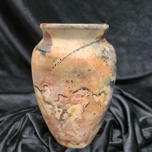 Raku Pit fire and Sagger Vase