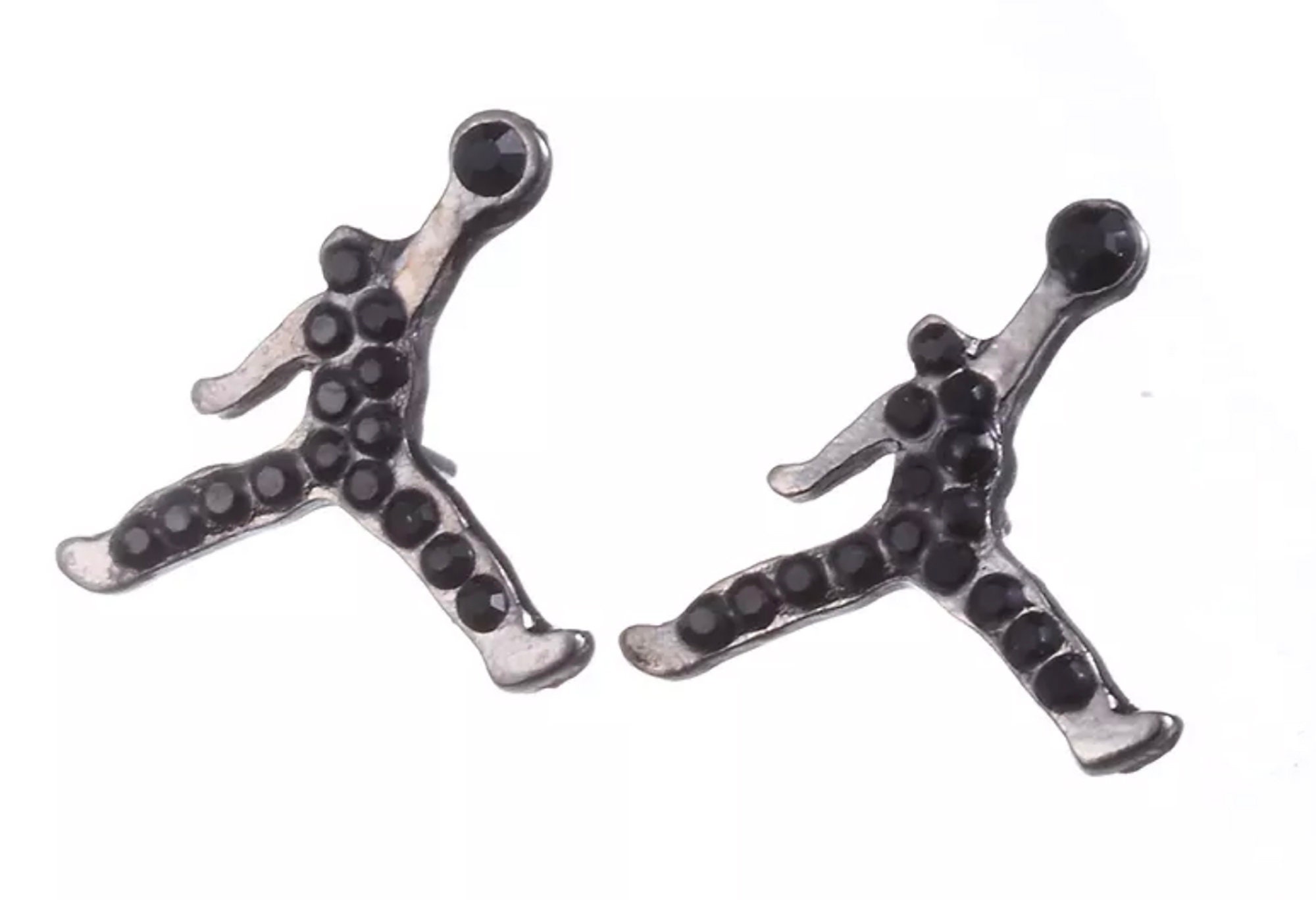 Michael Jordan Jumpman Logo Air Jordan Stud Earrings VARIOUS Etsy