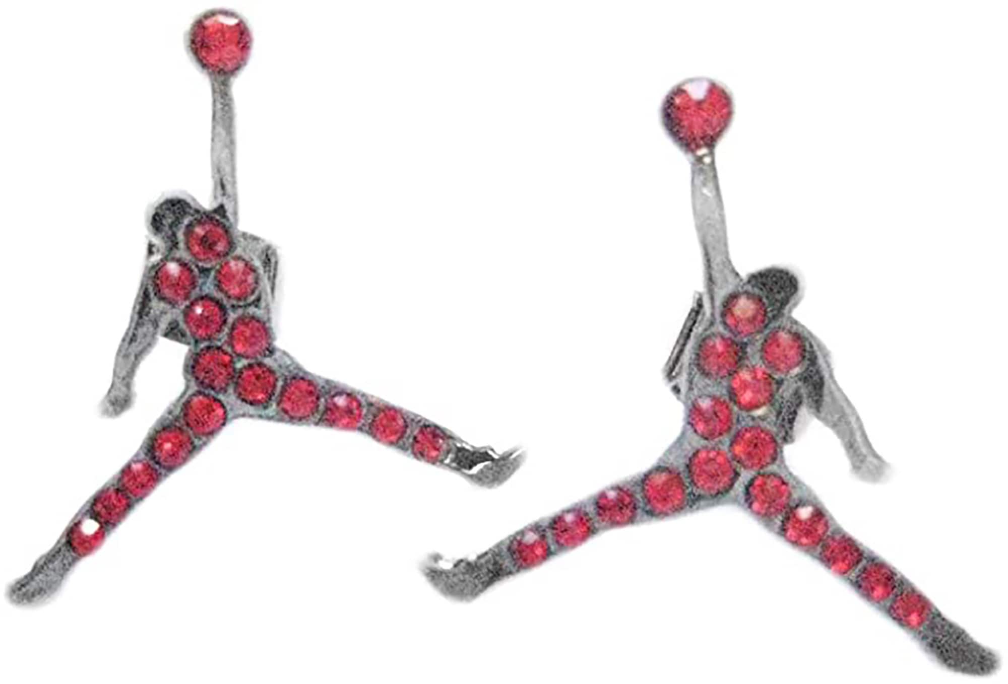 Michael Jordan Jumpman Logo Air Jordan Stud Earrings VARIOUS Etsy