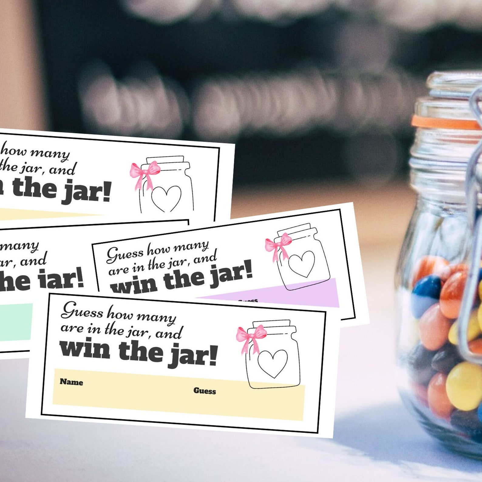 Cute Party Games Printables for Baby Shower, Bridal Shower, or Any ...