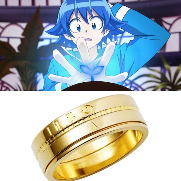Iruma kun Ring-Iruma Suzuki Ring-925 Sterling Silver Ring-Iruma Suzuki Cosplay Ring-Welcome To Demon School! Iruma-kun Cosplay Ring