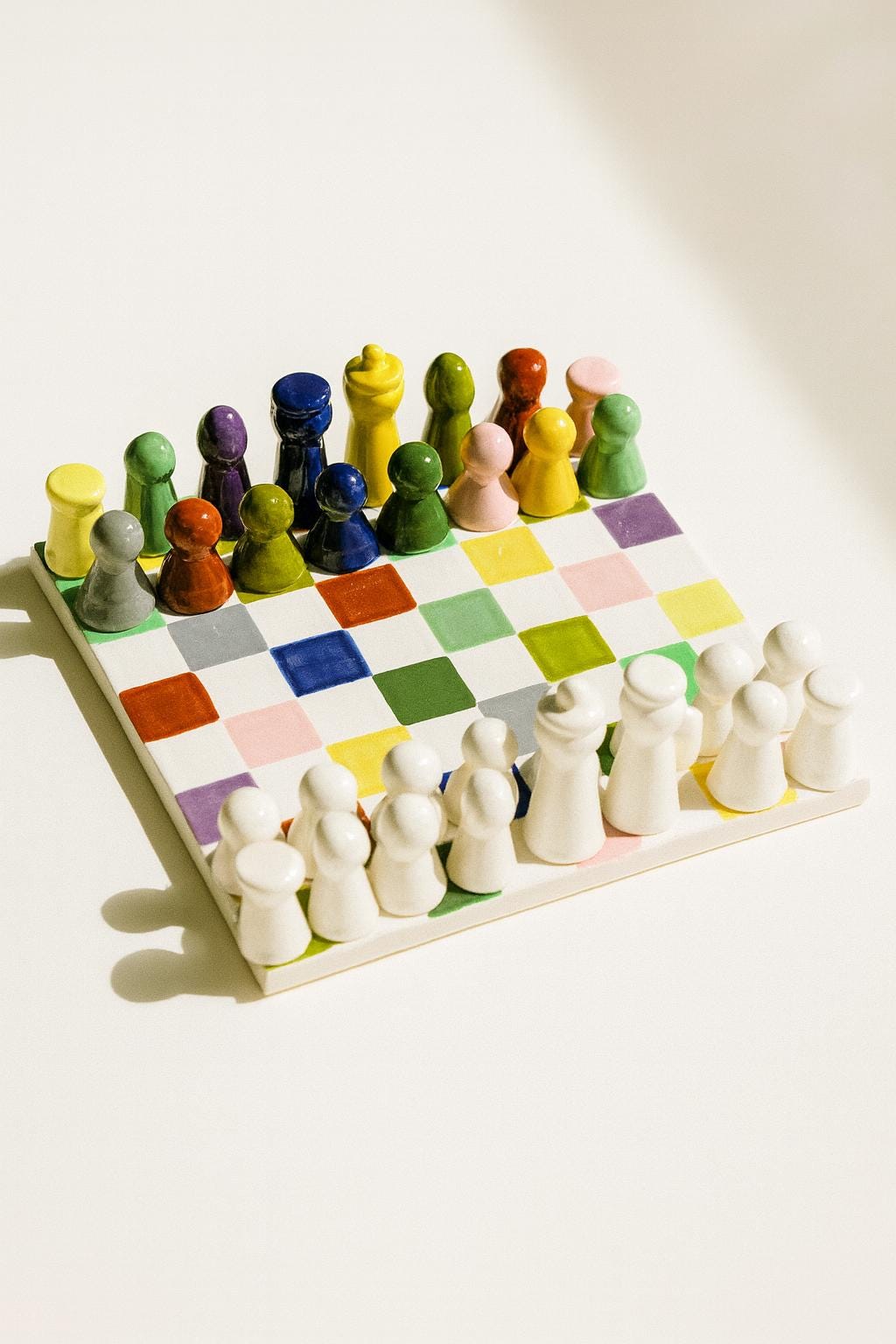 Ceramic chess set - Etsy 日本