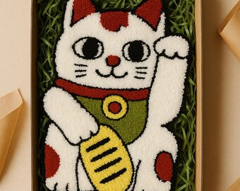 親子ネコRUG ６０x８０cm noko tatoo gakkin Kitten Tattoo