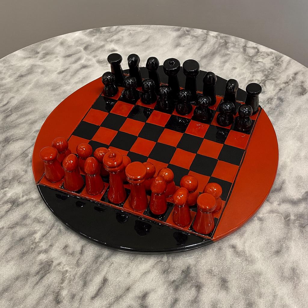 VENDUTI SEPARATAMENTE: Pezzi Degli Scacchi In Porcellana/Ceramica Dipinti A Mano