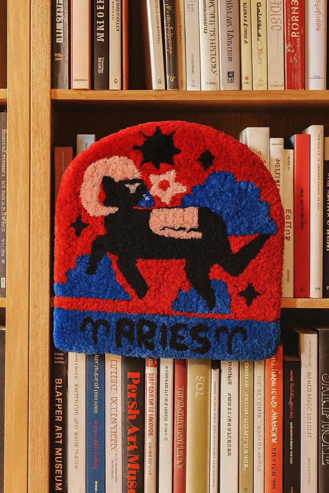 Aries Tufted Rug: Zodiac Wall Hanging Decor, Cotton & Acrylic - Etsy