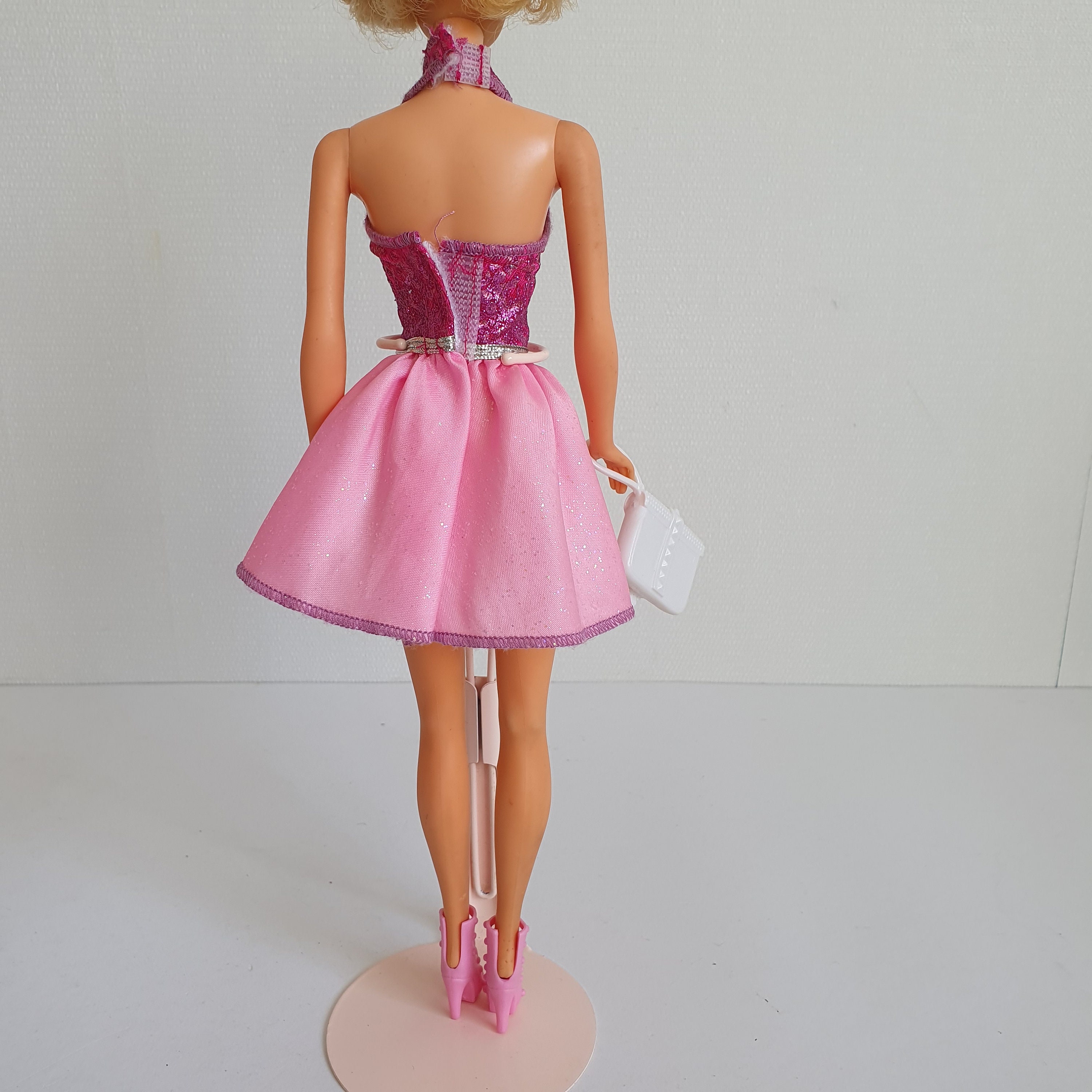 aunt martha's old fashioned salad dressing Barbie Fashionista Doll Pink Dress With Bow – In Demand Toys