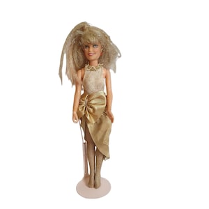 Vintage Hasbro Glitter &#39;n Gold Jem Jerrica Doll