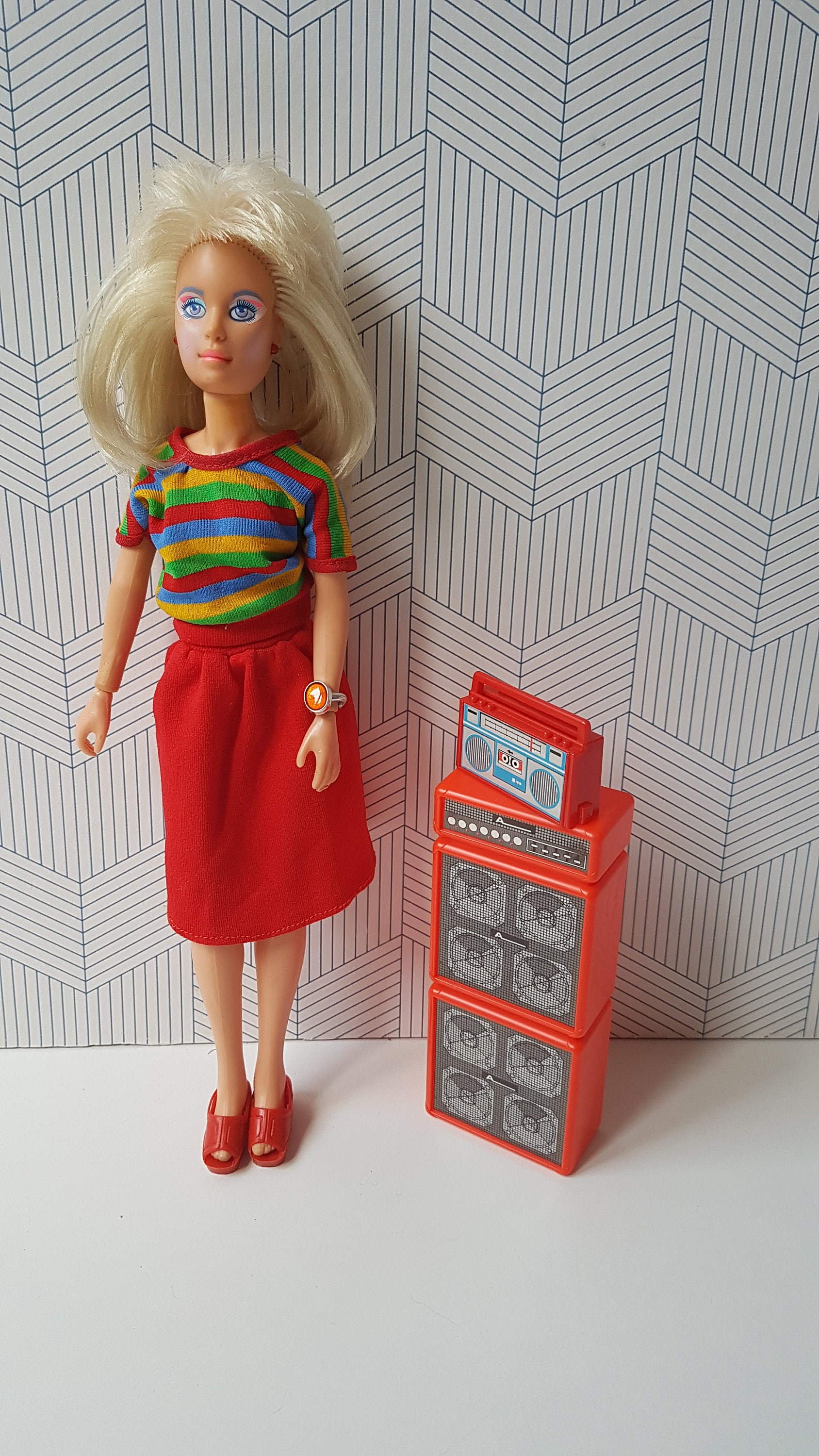 Vintage années 80 hasbro barbie jem et les holograms doll