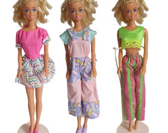 1990 Benetton Barbie - Near Complete - 90s, Mattel - Vintage - Etsy