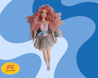 Vintage Mattel Barbie Fairytopia Mermaidia Glitter Swirl Fairy pop