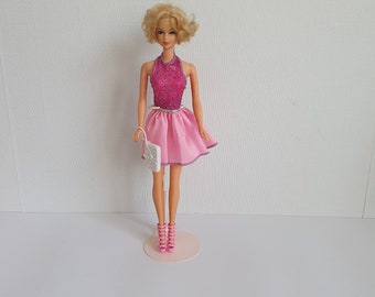 green emerald velvet dress Mattel Barbie Fashionista Doll #238 – RedFive Toys and Collectibles main image 1