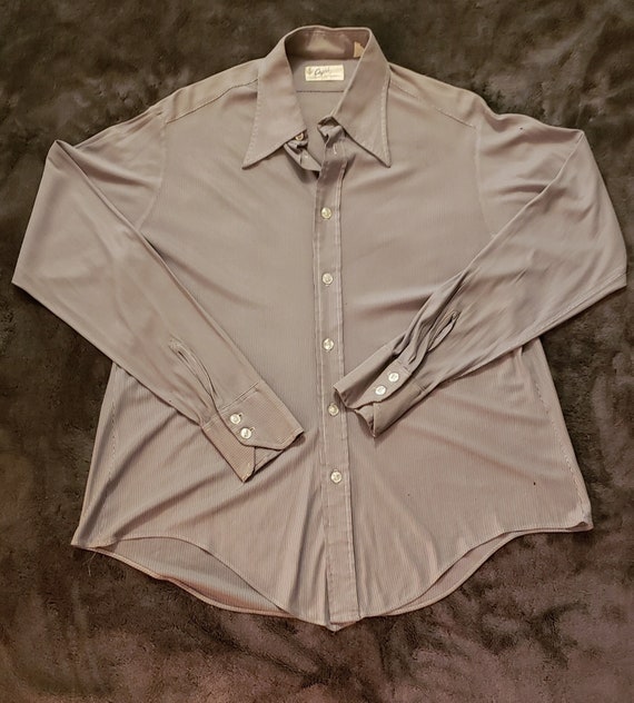 Vintage late 60s/Early 70s Men's Shirt - image 1