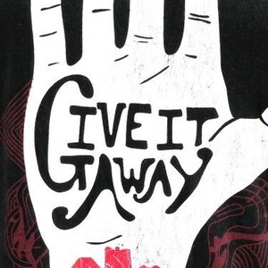 90's Vintage Red Hot Chili Peppers Give It Away Promo T Shirt