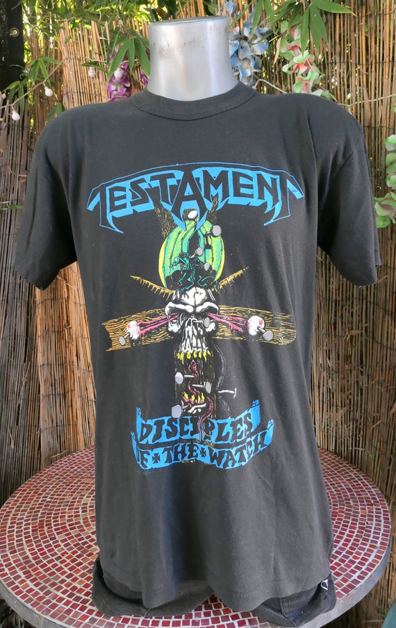 80's Vintage 1989 TESTAMENT Practice What You Pre… - image 2