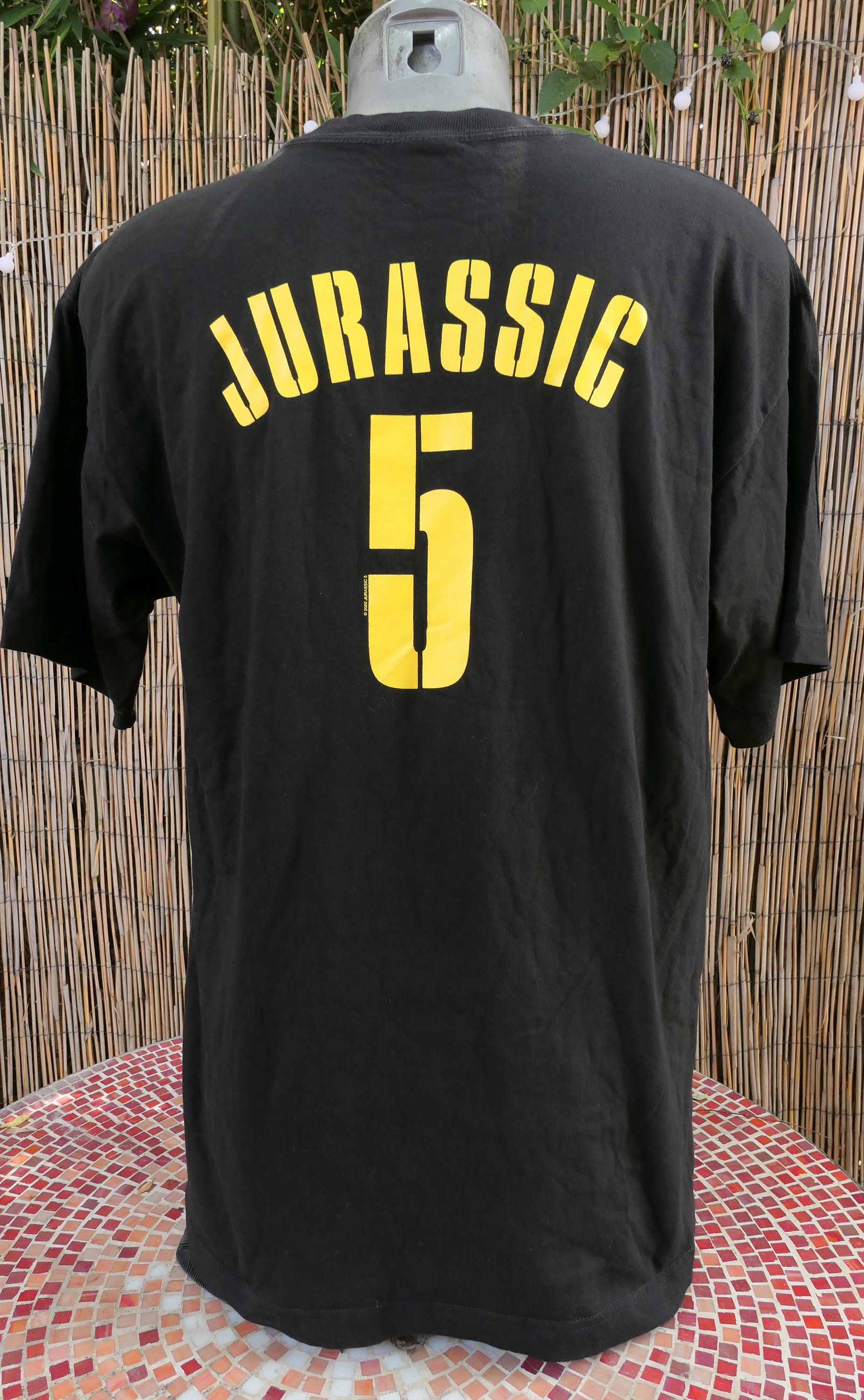 00s ジュラシック5 ヒップホップ Tシャツ Y2K Jurassic 5 Classic Logo T-Shirt - [GROPE IN THE DARK] ヒップホップ