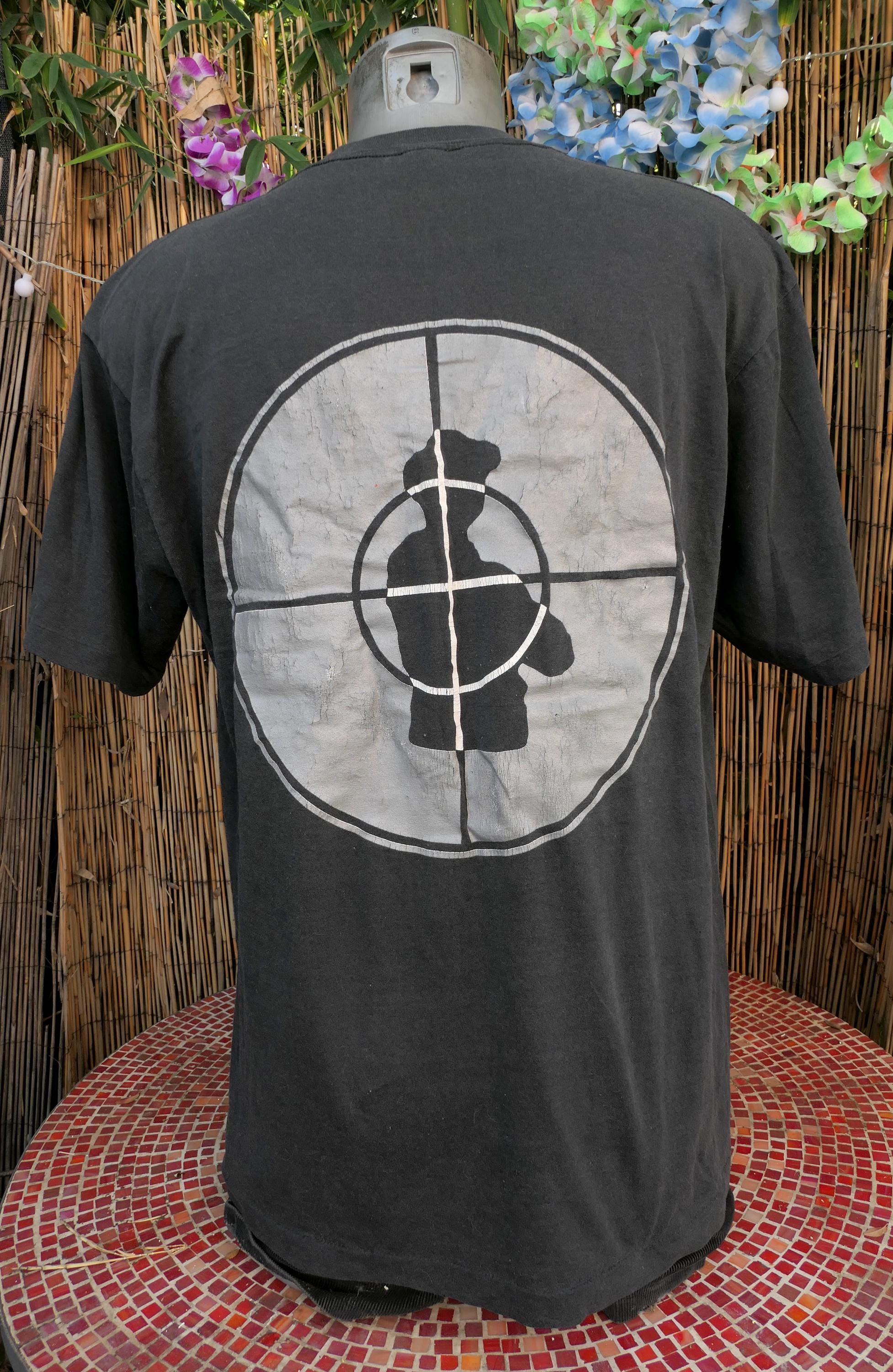 90年代ヴィンテージ 1991 PUBLIC ENEMY Tシャツ XL バックステージパス 