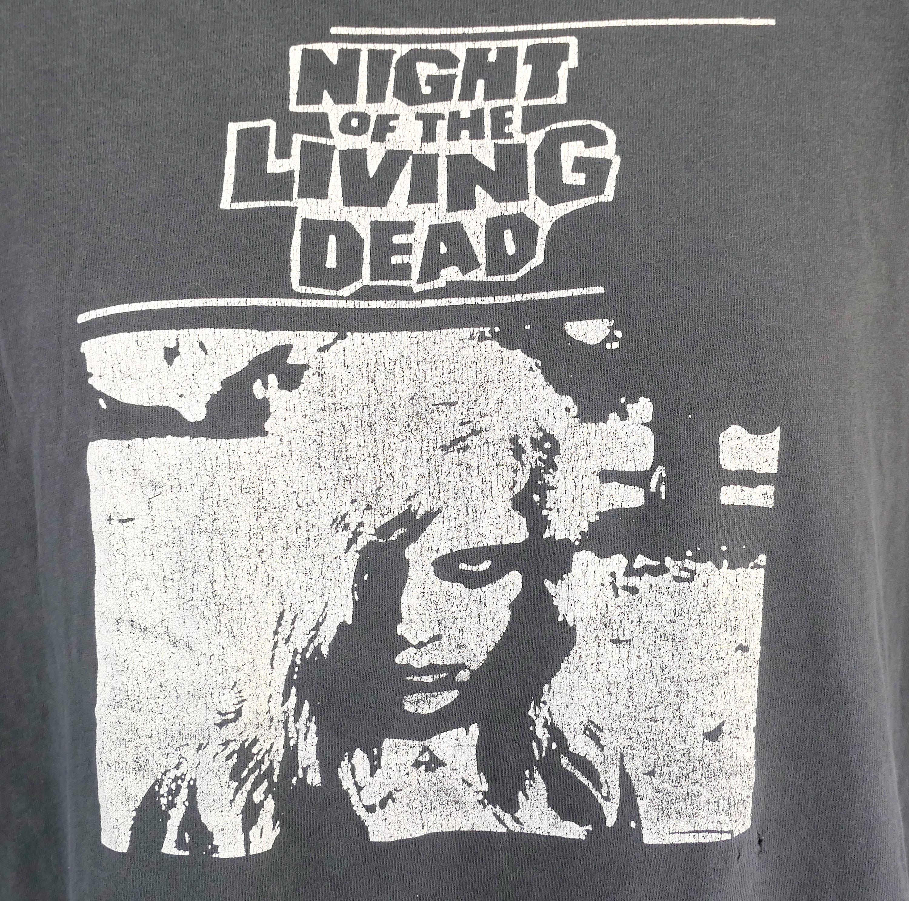 90's Vintage Night of the Living Dead (1968) T Shirt XL With Touch