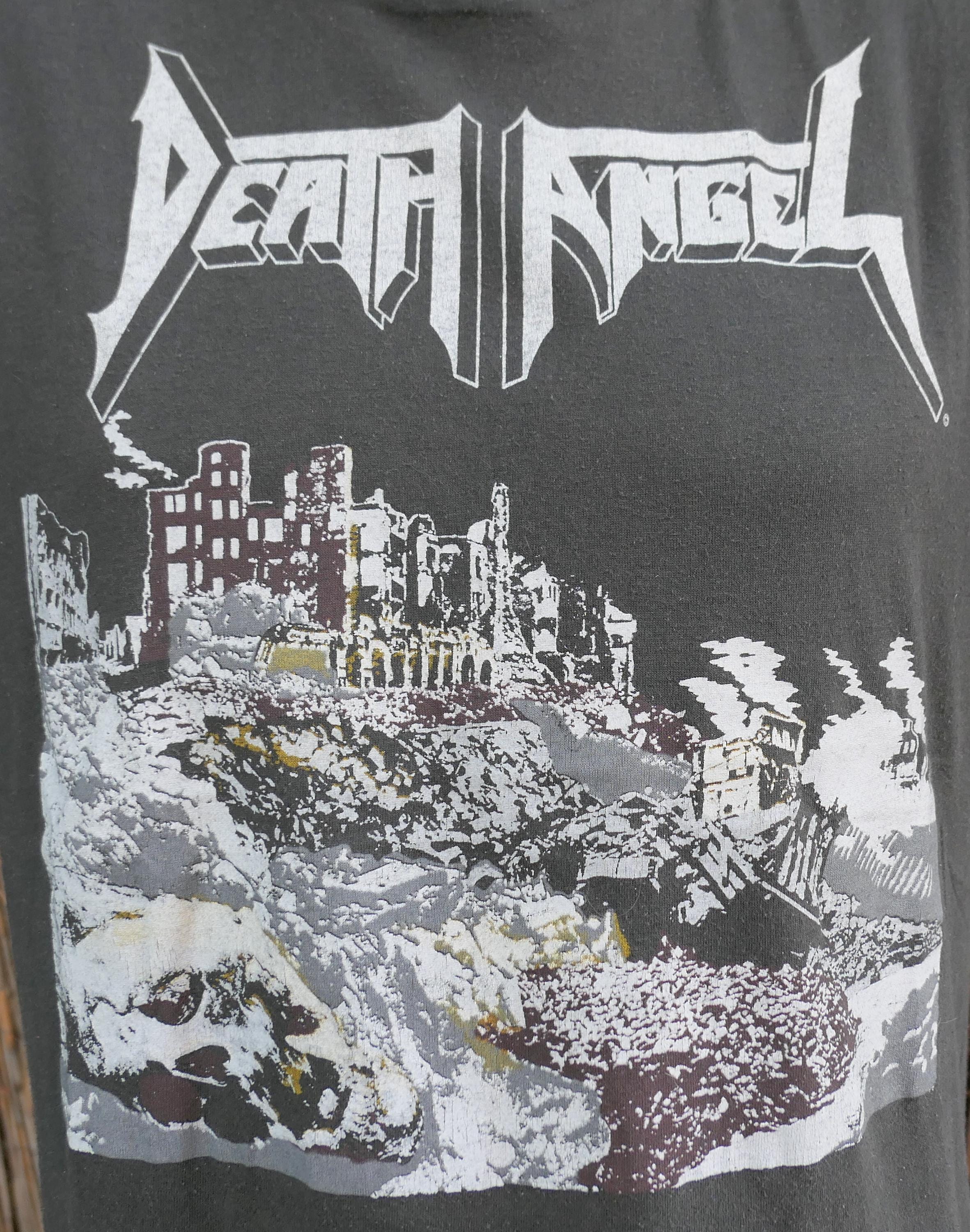 80's Vintage 1987 DEATH ANGEL the Ultraviolence T Shirt Large With