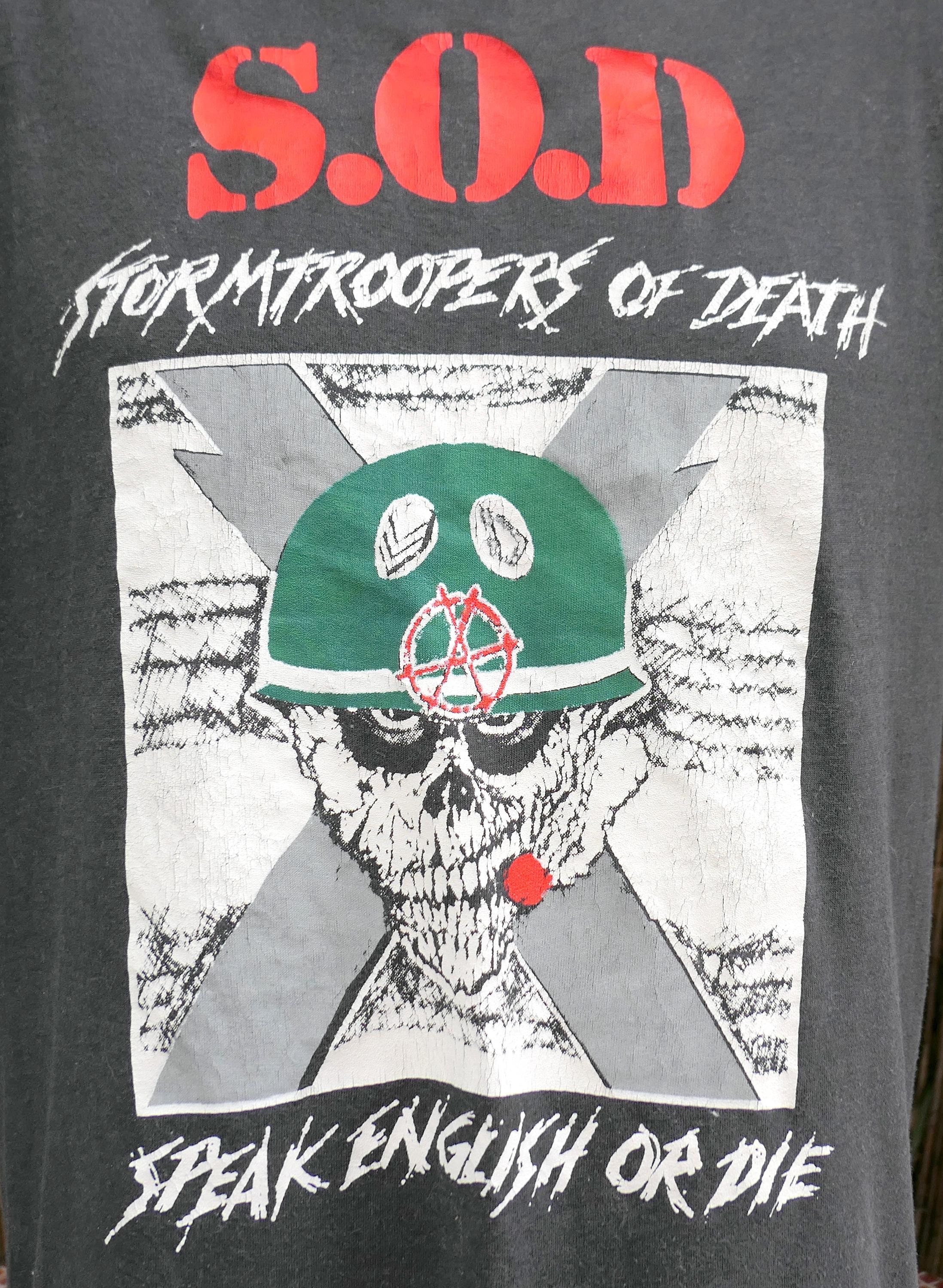 S.O.D. バンド Tシャツ 1997年製 ビンテージ Sod Vintage Shirt - Etsy