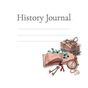 History Journal Study Homeschool Classroom Printable