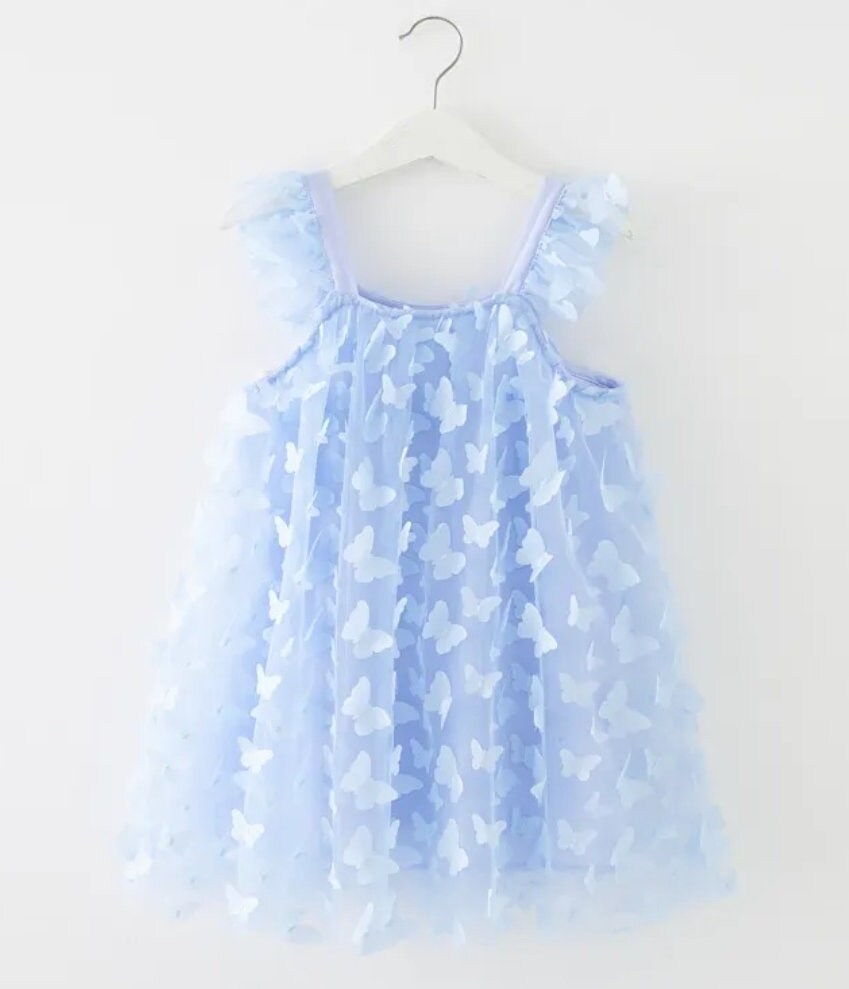 Butterfly Tulle Dress Fluttery Butterflies Tutu Dress Cake Etsy